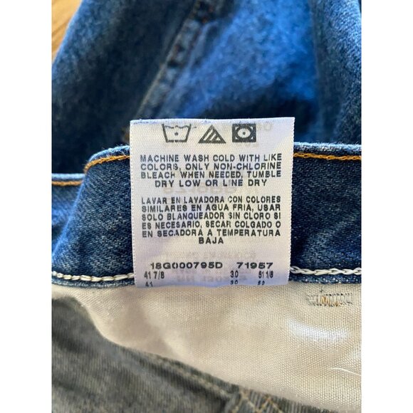 Rustler Mens Blue Denim Jeans 40x30 Vintage Relaxed Fit Straight Leg Classic - Picture 5 of 7